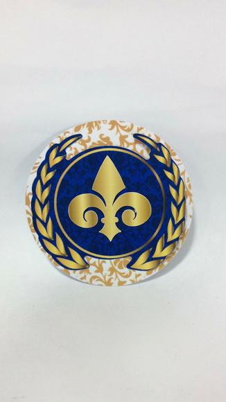 Aplique Reinado para latinhas