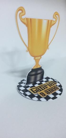 Aplique Troféu 3d