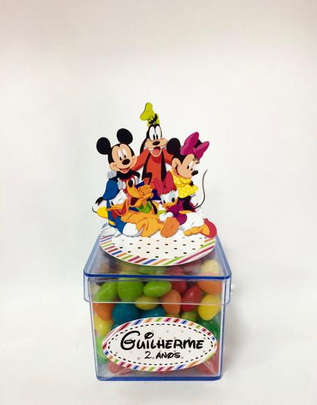 Aplique Turma do Mickey 3d - com Nome