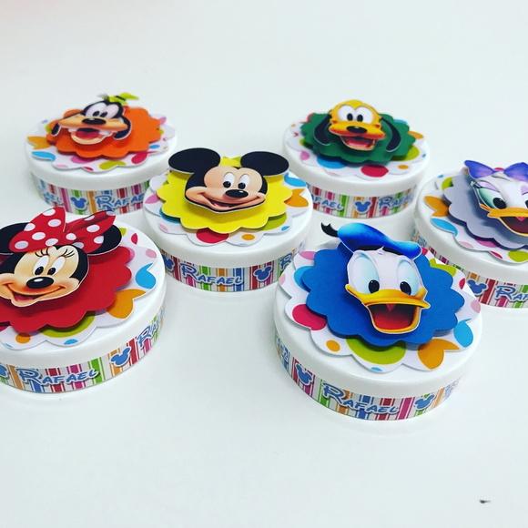 Aplique Turma do Mickey para Latinhas