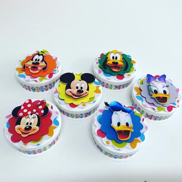 Aplique Turma do Mickey para Latinhas