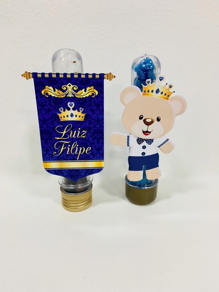 Aplique Ursinho Principe para tubetes