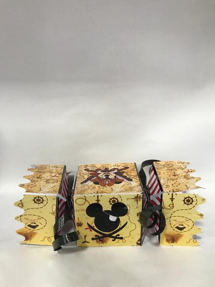 Caixa Bala Mickey Pirata