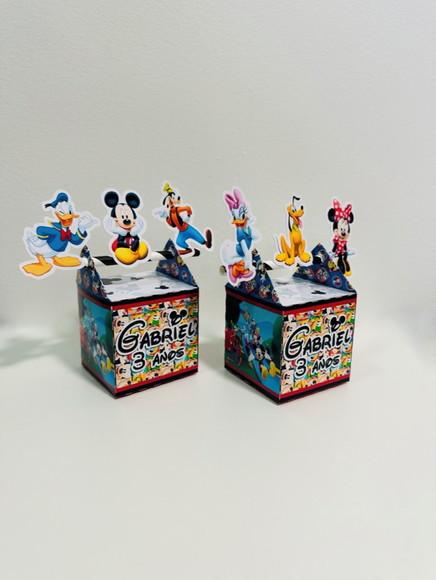 Caixa Canudo Turma do Mickey