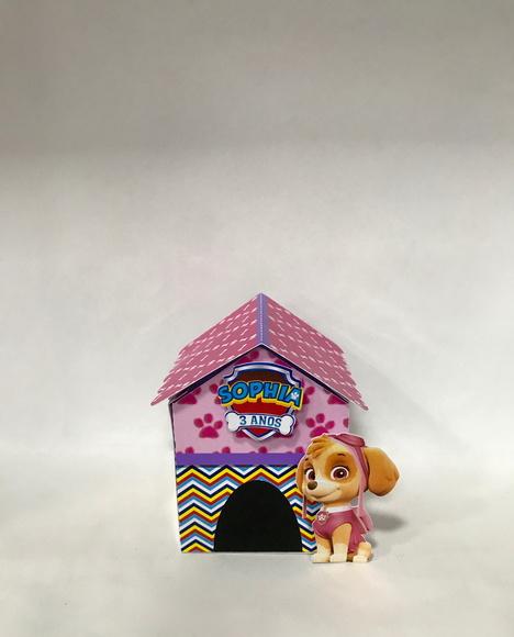Caixa Casa Patrulha Canina - Skye