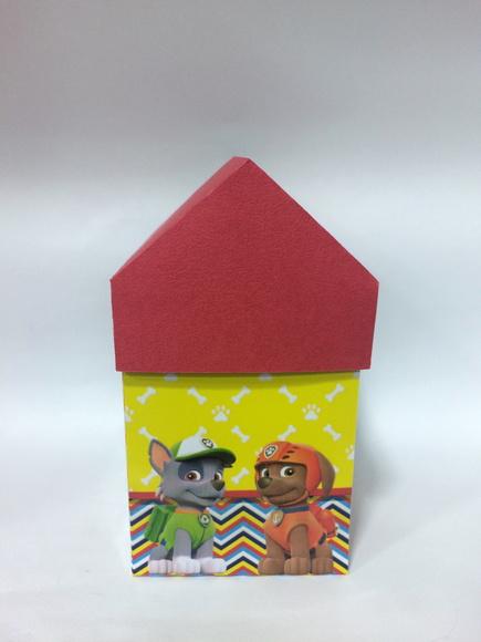 Caixa Casa Patrulha Canina