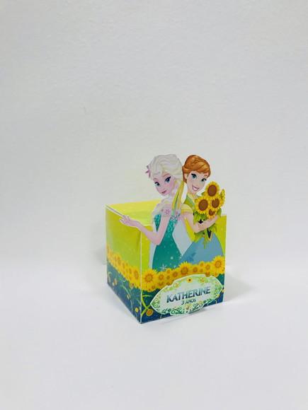 Caixa Cubo Frozen Verão