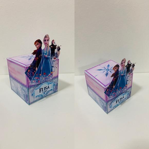 Caixa Cubo Frozen 2