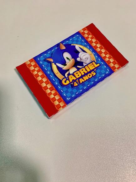 Caixa Kit Kat Sonic