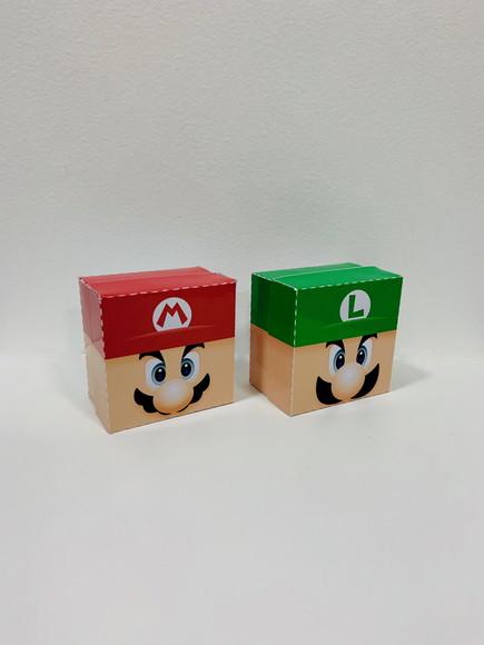 Caixa Mario Bros - Com tampa