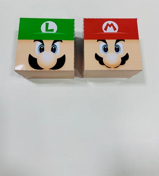 Caixa Mario Bros - Com tampa