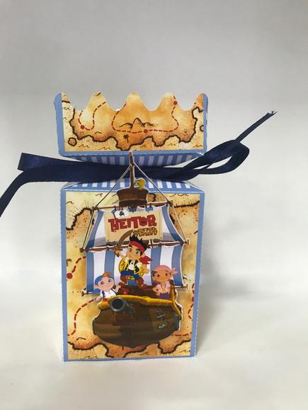 Caixa Meia Bala Jake e os piratas
