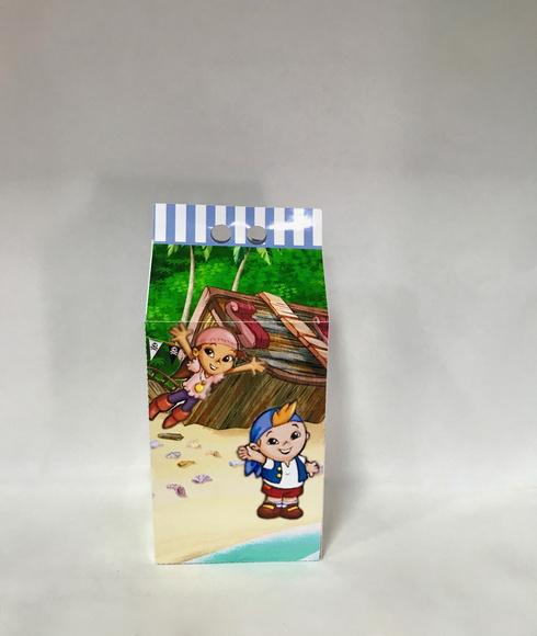 Caixa Milk Jake e os Piratas - Azul