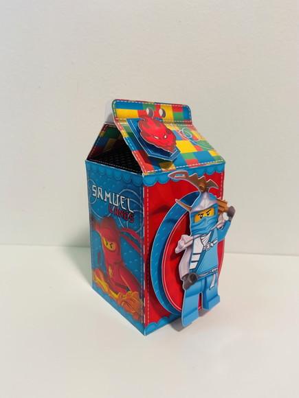 Caixa Milk Ninjago