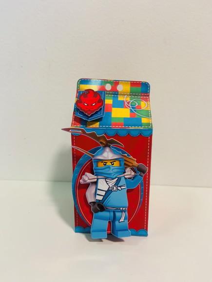 Caixa Milk Ninjago