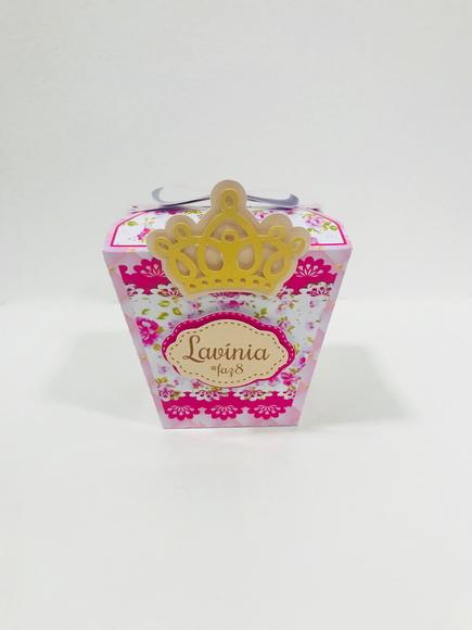 Caixa Sushi Floral com Coroa