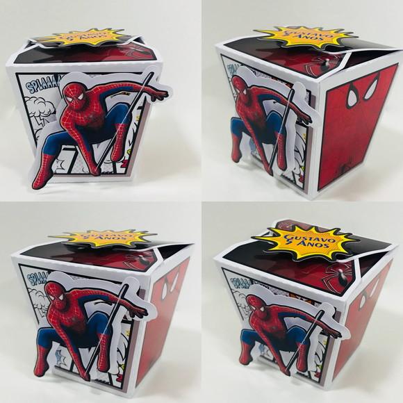 Caixa Sushi Homem Aranha