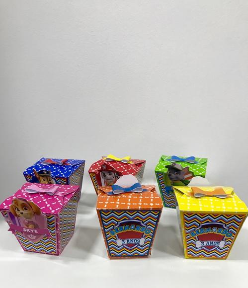 Caixa Sushi Patrulha Canina