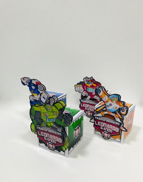 Caixa Transformers Rescue Bots - Cubo
