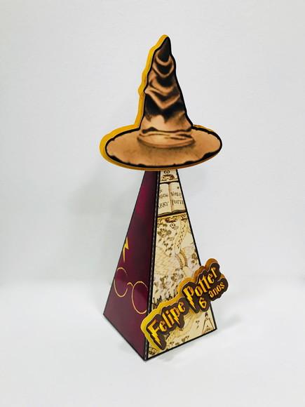 Caixa Triangular Harry Potter