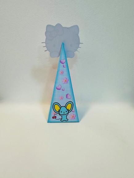 Caixa Triangular Hello Kitty