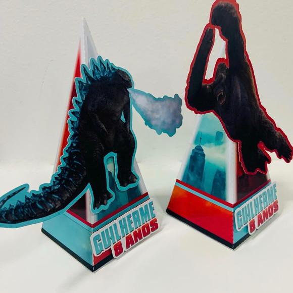 Caixa Triangular Godzilla