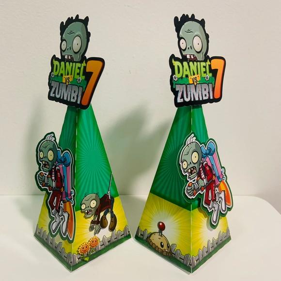 Caixa Triangular Plants Vs Zombies 2