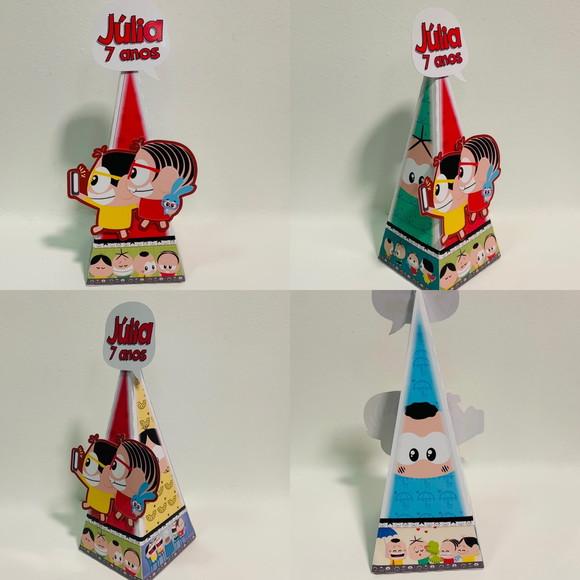 Caixa Triangular Turma da Mônica Toy