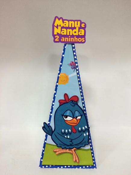 Cone Galinha Pintadinha - G