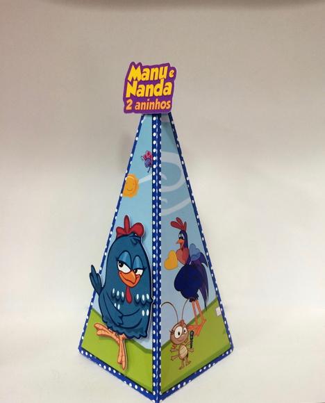 Cone Galinha Pintadinha - G