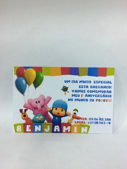 Convite Pocoyo
