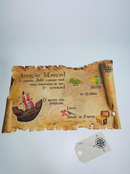 Convite Pirata