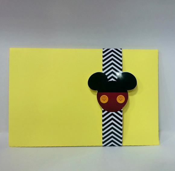 Convite Turma do Mickey