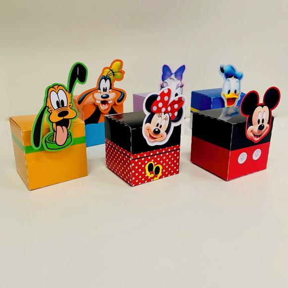 Cubo Turma do Mickey Kit 18 Unidades