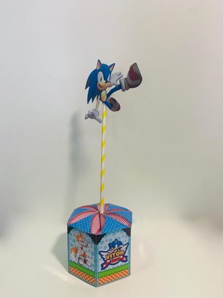 Enfeite de Mesa Sonic