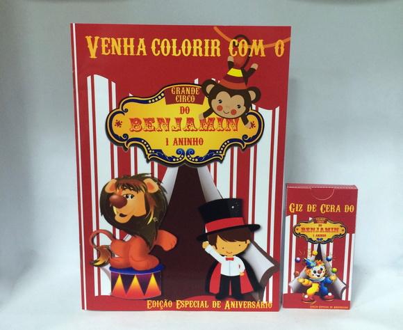 Kit Colorir Circo