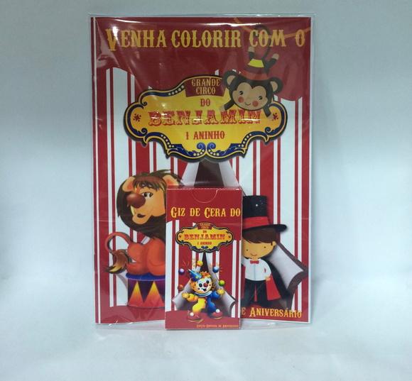 Kit Colorir Circo