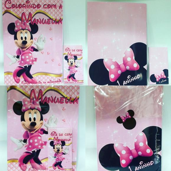Kit Colorir Minnie