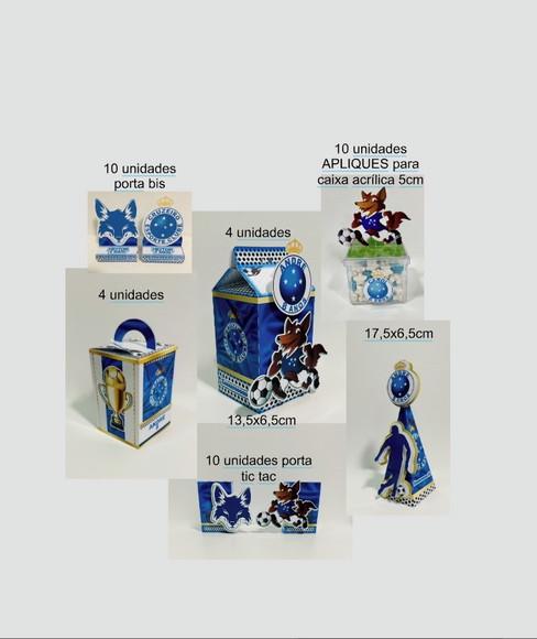Kit Festa Cruzeiro 42 Itens