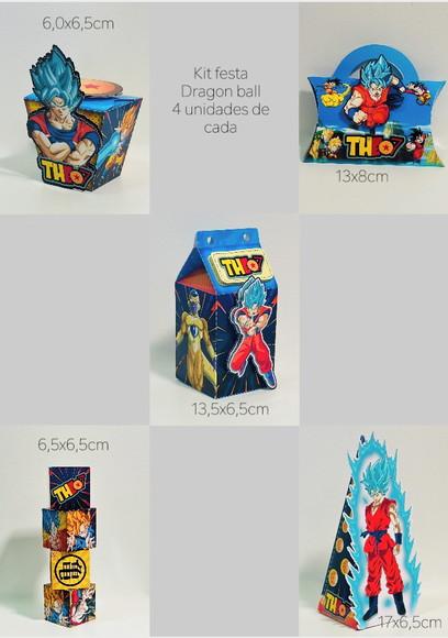 Kit Festa Dagon Ball 20 Itens