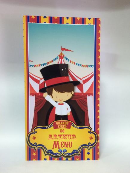 Menu Circo