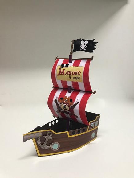 Navio Mickey Pirata