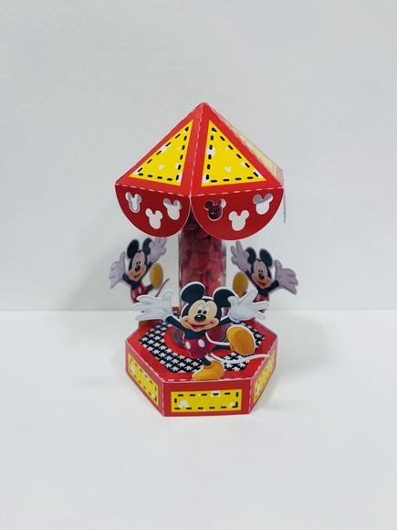 Porta Tubete Carrossel Mickey