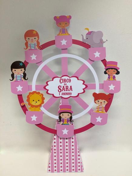 Roda Gigante Circo Menina