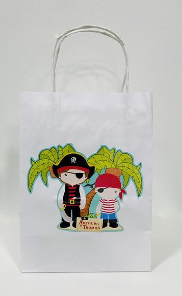 Rótulo Para Sacolinha Piratas