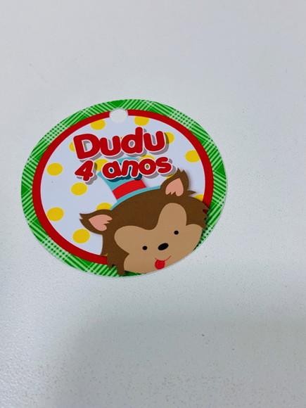 Tag de Agradecimento Lobo Mau