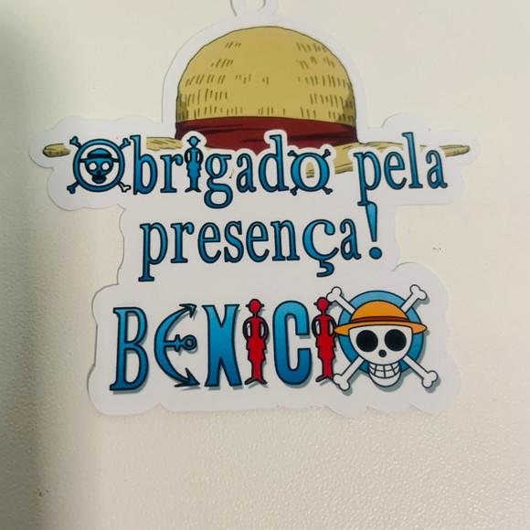 Tag de Agradecimento One Piace