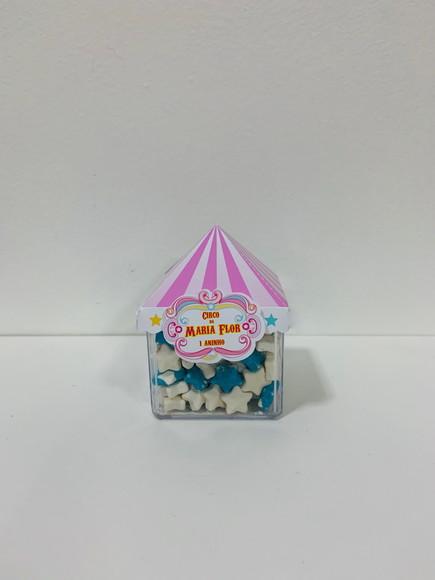 Tenda de Circo Rosa