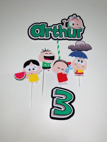 Topo de Bolo Turma da Mônica Toy