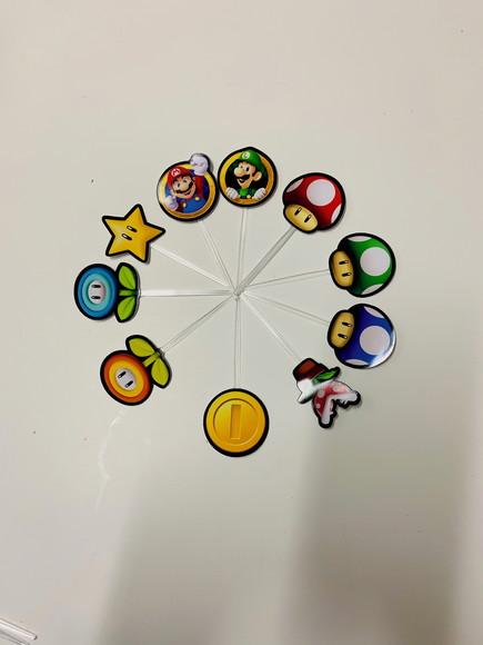 Topper Super Mario